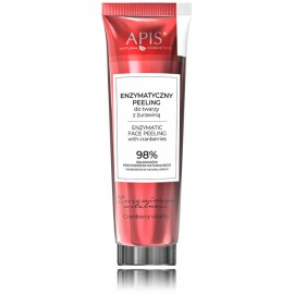 Apis Cranberry Vitality Enzymatic Face Scrub fermentinis veido šveitiklis su spanguolėmis visų tipų odai