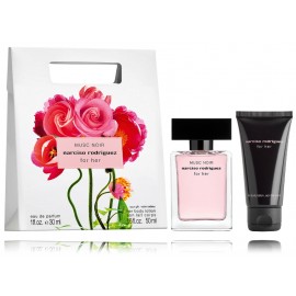 Narciso Rodriguez for Her Musc Noir rinkinys moterims ( 30 ml. EDP + 50 ml. kūno losjonas)