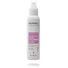 Goldwell StyleSign Heat Styling Smoothing Serum Spray glotninantis apsauginis purškiamas serumas plaukams