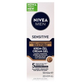 NIVEA Men Sensitive veido ir barzdos kremas-gelis