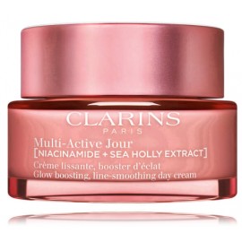 Clarins Multi-Active Jour lyginantis ir spindesį stiprinantis dieninis veido kremas visiems odos tipams