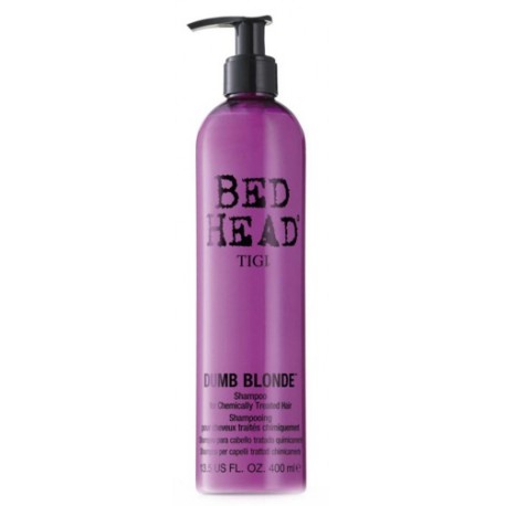 Tigi Bed Head Dumb Blonde šampūnas šviesiems plaukams