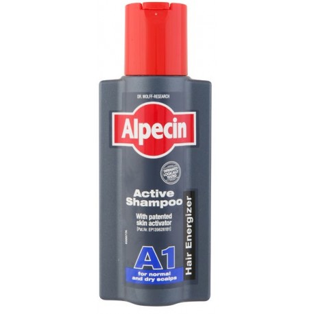 Alpecin Active Shampoo A1 šampūnas normaliems plaukams 250 ml.