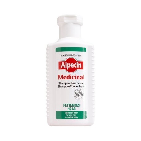 Alpecin Medicinal Shampoo Concentrate šampūnas riebiems plaukams 200 ml.
