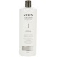 Nioxin System 1 Cleanser šampūnas