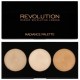 Makeup Revolution Highlighter Palette Radiance švytėjimo suteikianti paletė 15 g.