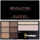 Makeup Revolution Ultra Brow Palette antakių paletė Fair To Medium