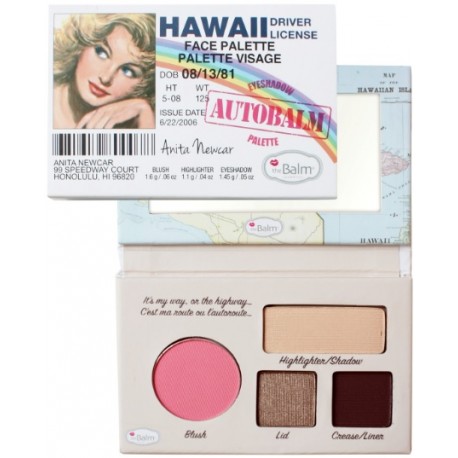 The Balm Autobalm Hawaii Face paletė 4,15 g.