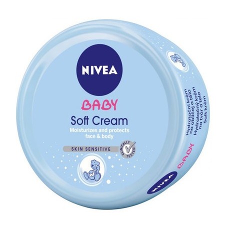 Nivea Baby Soft drėkinamasis kremas kūdikiams/vaikams 200 ml.