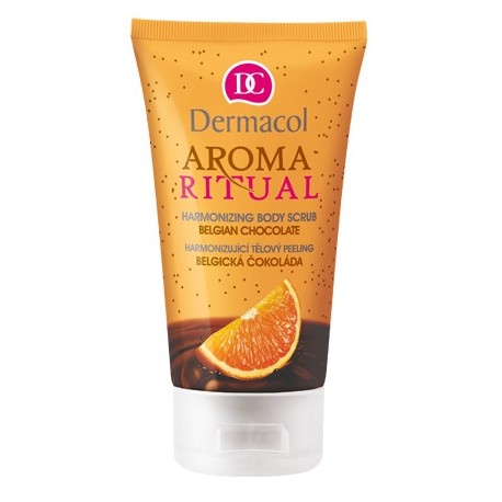 Dermacol Aroma Ritual Body Scrub Belgian Chocolate kūno šveitiklis