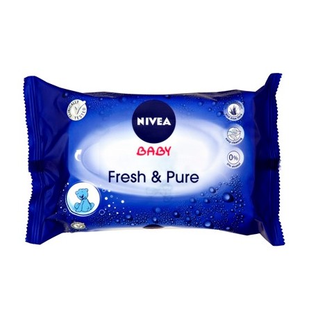 Nivea Baby Fresh & Pure drėgnos kūdikių servetėlės