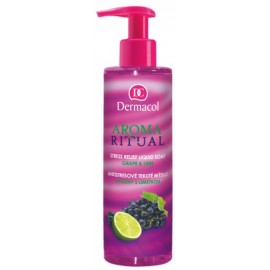 Dermacol Aroma Ritual Liquid Soap Grape & Lime skystas muilas 250 ml.