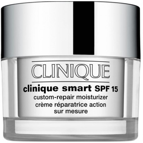 Clinique Smart Custom-Repair SPF 15 drėkinamasis kremas sausai/ mišriai odai 30 ml.