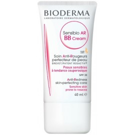 BIODERMA Sensibio AR SPF30 BB kremas jautriai/raustančiai odai Clair Light 40 ml.