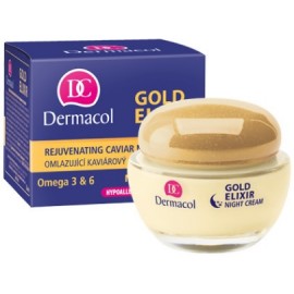 Dermacol Gold Elixir Rejuvenating омолаживающий ночной крем 50 мл.