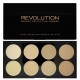 Makeup Revolution Ultra Cover&Conceal maskavimo paletė Light 10 g.