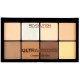 Makeup Revolution HD Pro Cream Contour kontūravimo paletė Fair 20 g.