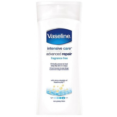 Vaseline Intensive Care Advanced Repair kūno losjonas su vazelinu labai sausai odai 200 ml.