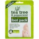 Xpel Tea Tree & Peppermint kojų kaukė-kojinės su arbatmedžio aliejumi