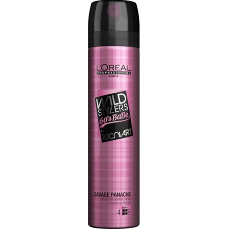 L'oreal Professionnel Tecni Art Wild Stylers 60´s Babe Savage Panache sausas plaukų lakas 250 ml.