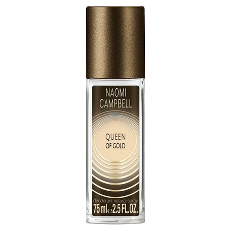 Naomi Campbell Queen of Gold purškiamas dezodorantas moterims 75 ml.