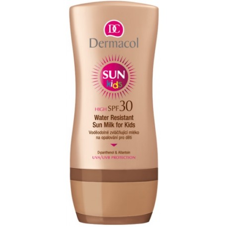 Dermacol Sun Kids Milk SPF 30 losjonas vaikams nuo saulės 200 ml.