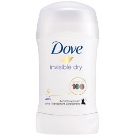 Dove Invisible Dry 48h pieštukinis antiperspirantas 40 ml.