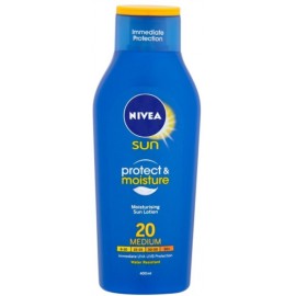 Nivea Sun Protect & Moisture drėkinamasis losjonas nuo saulės su SPF20