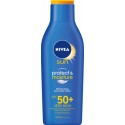 Nivea Sun Protect & Moisture drėkinamasis losjonas nuo saulės su SPF50 200 ml.