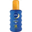 Nivea Sun Protect & Moisture drėkinamasis purškiklis nuo saulės su SPF15 200 ml.