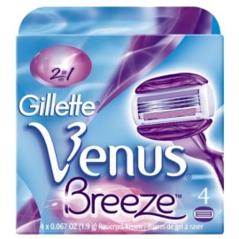 Gillette Venus Breeze skustuvo galvutės 4 vnt.