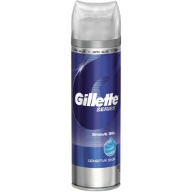 Gillette Series Sensitive Shave Gel skutimosi želė vyrams 200 ml.