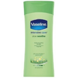 Vaseline Intensive Care Aloe Soothe raminamasis kūno losjonas sausai odai 200 ml.