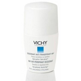 Vichy Antiperspirant Sensitive Roll-on 48h antiperspirantas 50 ml.