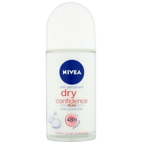 Nivea Dry Confidence rutulinis antiperspirantas 50 ml.