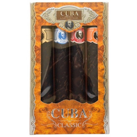 Cuba kvepalų rinkinys vyrams (4 x 35 ml.)