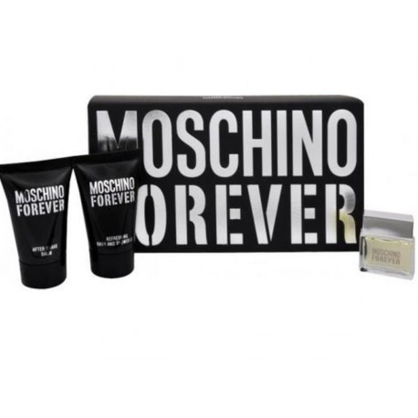 Moschino mini rinkinys vyrams (4.5 ml. EDT + 25 ml. dušo gelis + 25 ml. balzams po skutimosi)