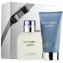 Dolce & Gabbana Light Blue rinkinys vyrams (75 ml. EDT + 75 ml. balzamas po skutimosi)