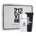 Carolina Herrera 212 VIP rinkinys vyrams (100 ml. EDT + 100 ml. dušo gelis)