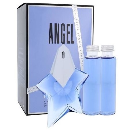 Thierry Mugler Angel набор для женщин (50 мл. EDP парфюмированная вода + 2 x 50 мл. EDP добавка духов)