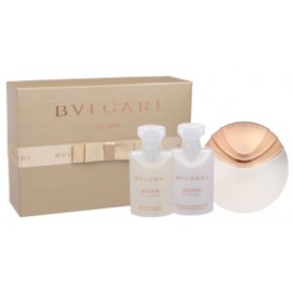 Bvlgari Aqva Divina rinkinys moterims (40 ml. EDT + 40 ml. dušo gelis + 40 ml. kūno losjonas)