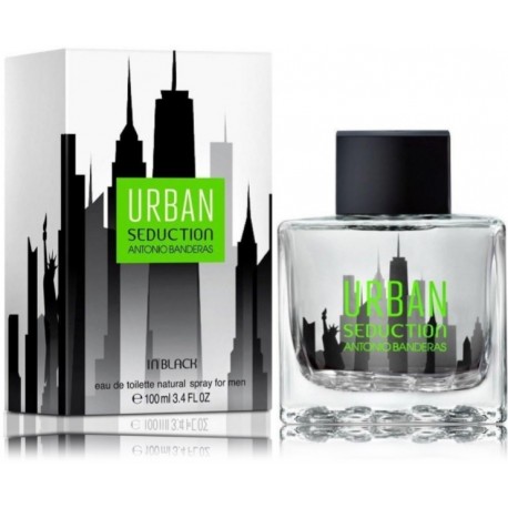 Antonio Banderas Urban Seduction in Black 100 ml. EDT kvepalai vyrams