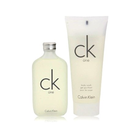 Calvin Klein CK One rinkinys vyrams/moterims (100 ml. EDT + 100 ml. dušo gelis)