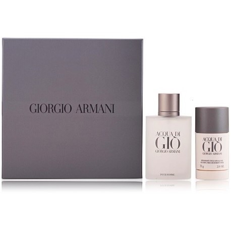 Giorgio Armani Acqua di Gio rinkinys vyrams (100 ml. EDT + 75 ml. dezodorantas)