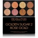 Makeup Revolution Ultra Blush&Contour палитра румян Golden Sugar 2 Rose Gold 13 г.