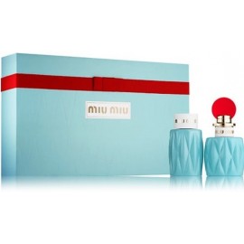 Miu Miu Miu Miu rinkinys moterims (50 ml. EDP + 100 ml. kūno losjonas)