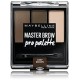 Maybelline Master Brow Pro Palette rinkinys antakių paletė Deep Brown