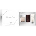 Calvin Klein Euphoria Men rinkinys vyrams (100 ml. EDT + 75 ml. pieštukinis dezodorantas + 100 ml. balzamas po skutimosi)