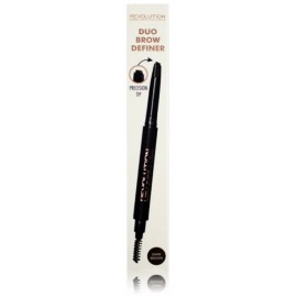 Makeup Revolution Duo Brow Definer средство для бровей с кисточкой