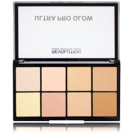 Makeup Revolution Ultra Pro Glow švytėjimo suteikianti paletė 20 g.